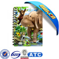 China Manufacture 3D Lenticular Notebook